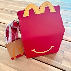 McDonald’s crossbody happy meal bag - box lunch - mad engine - NWT
